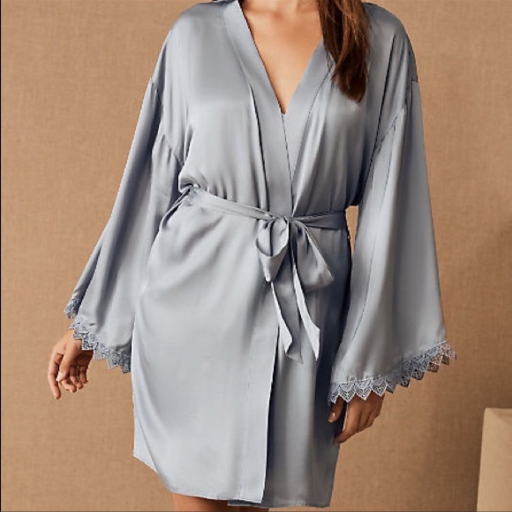 BHLDN Anthropologie Matine Silky Robe